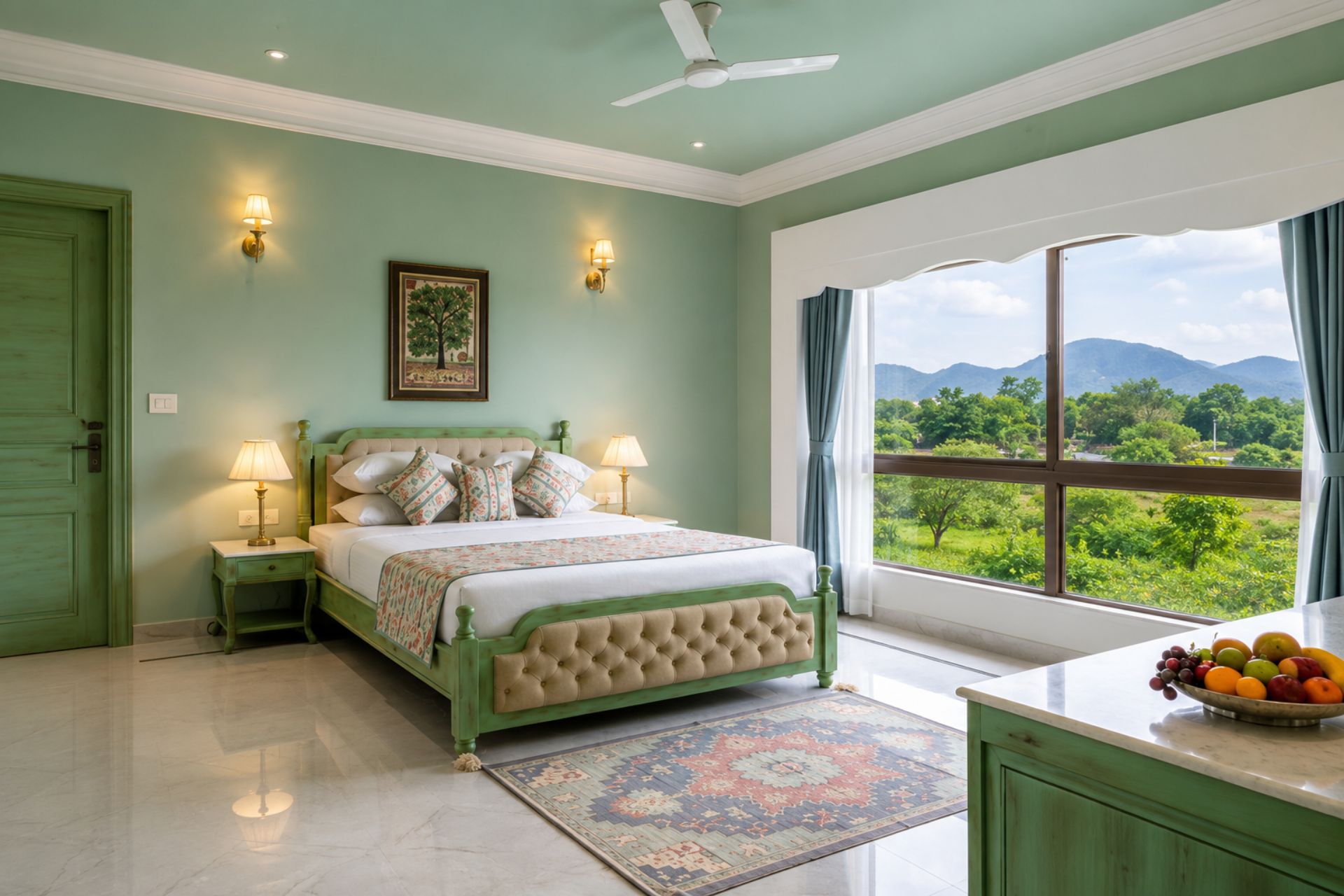 luxury stay udaipur with nature