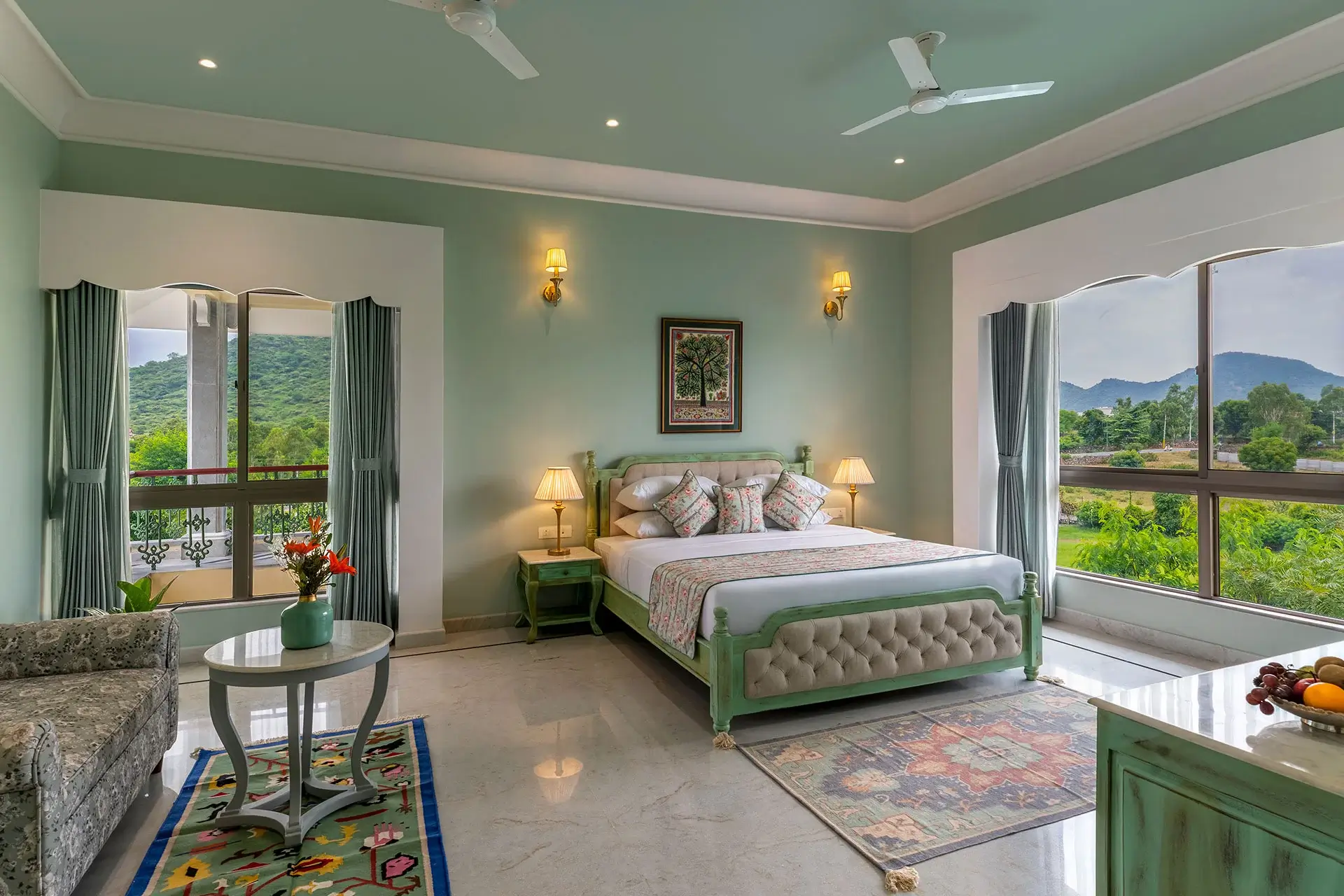 peaceful nature stay for couples in udaipur